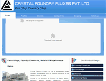 Tablet Screenshot of crystalalloys.com